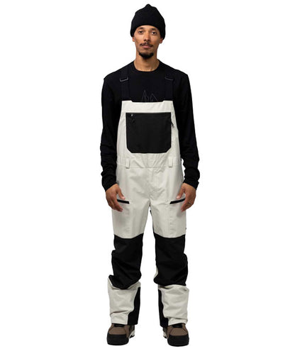 Jones Men's Mtn Surf Bib Pant Mineral Gray 2024