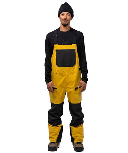 Jones Men's Mtn Surf Bib Pant Sunrise Gold 2024