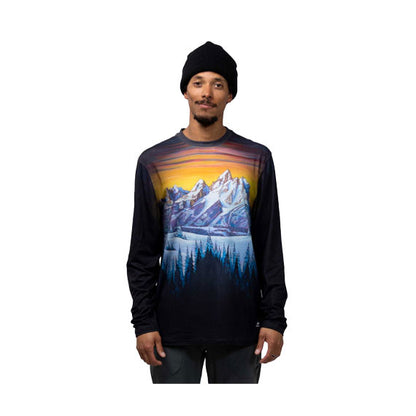 Jones Men's Tech Long Sleeve T-Shirt Teton 2024