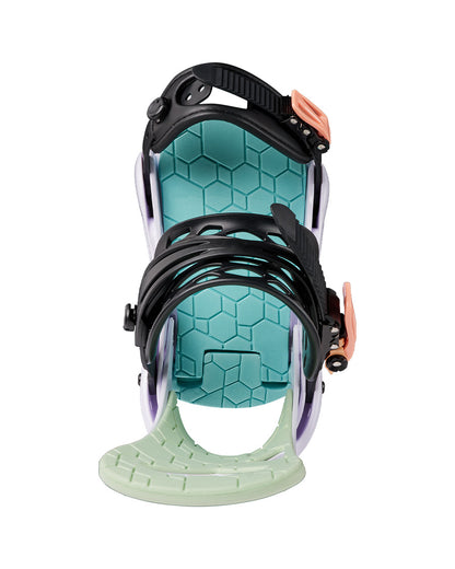 Burton Kids' Smalls Re:Flex Snowboard Bindings White/Multi 2027