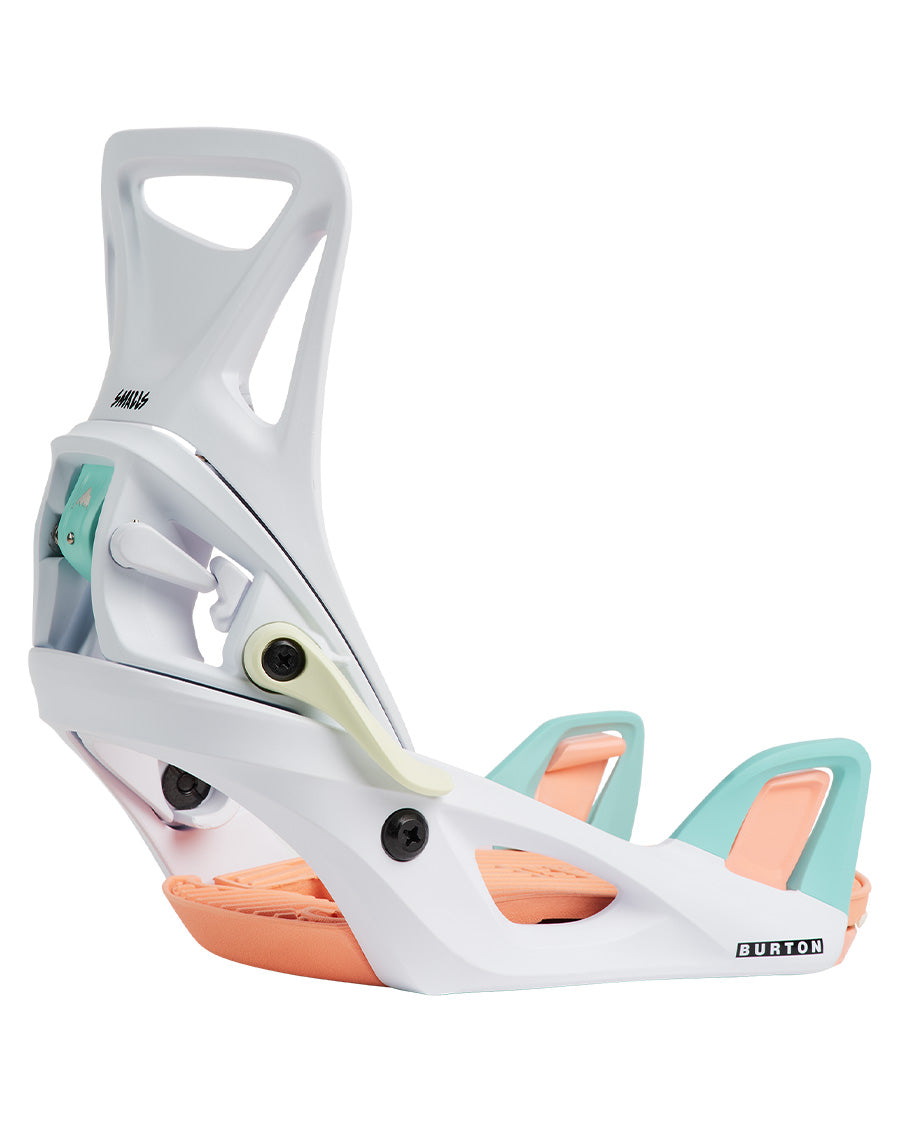 Burton Kids' Burton Step On® Smalls Re:Flex Bindings White/Multi 2027