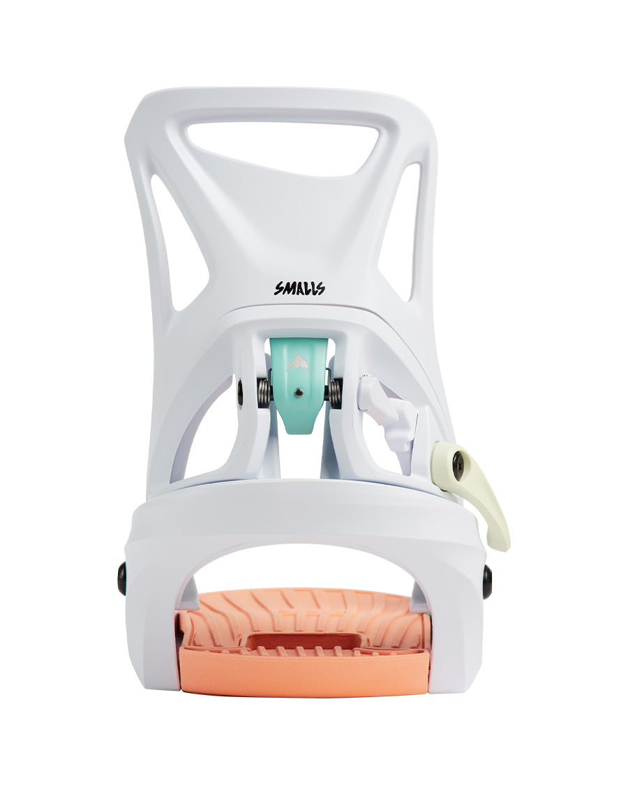 Burton Kids' Burton Step On® Smalls Re:Flex Bindings White/Multi 2027