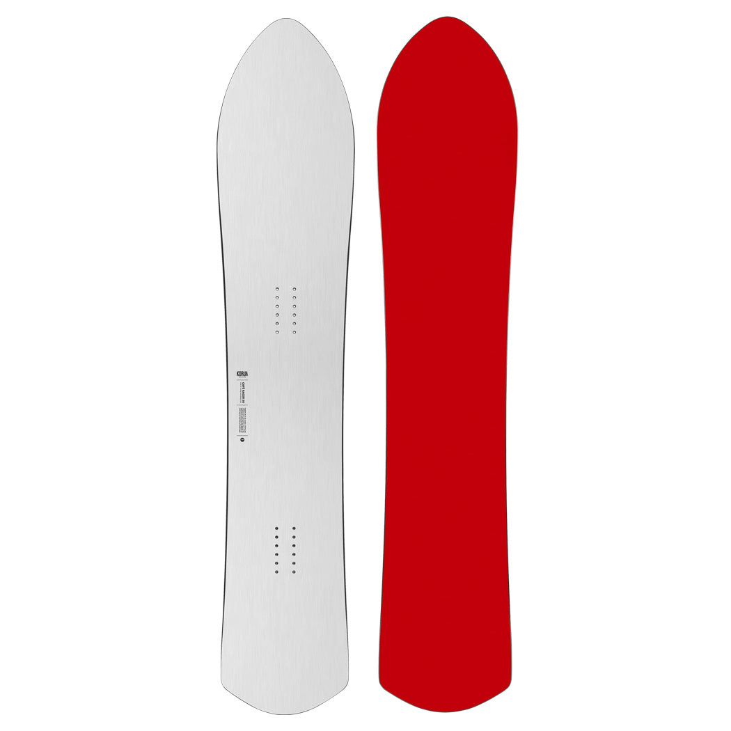 KORUA Shapes Café Racer Snowboard Brushed 2026