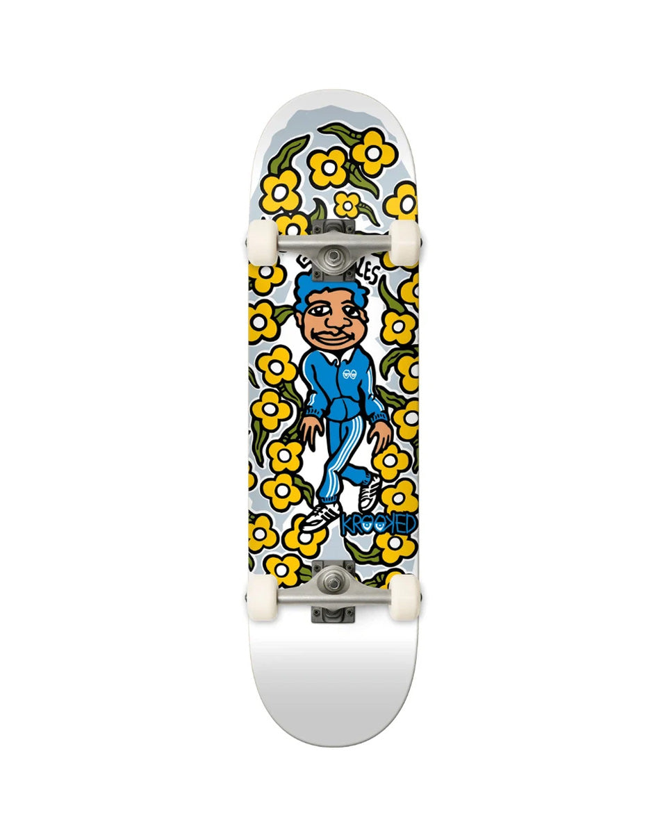 Krooked Gonz Sweatpants White Complete 7.5"