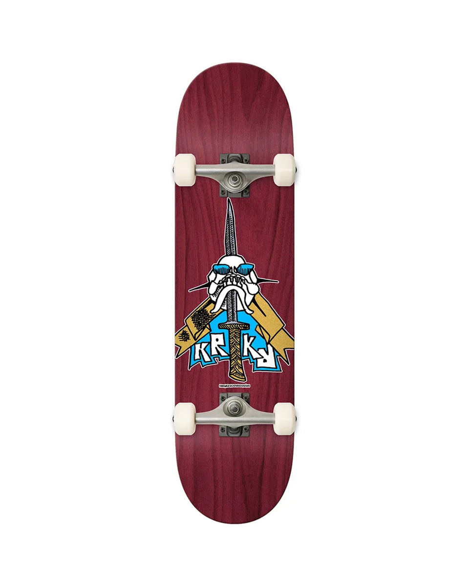 Krooked Skull Sword Red Complete 8.5"