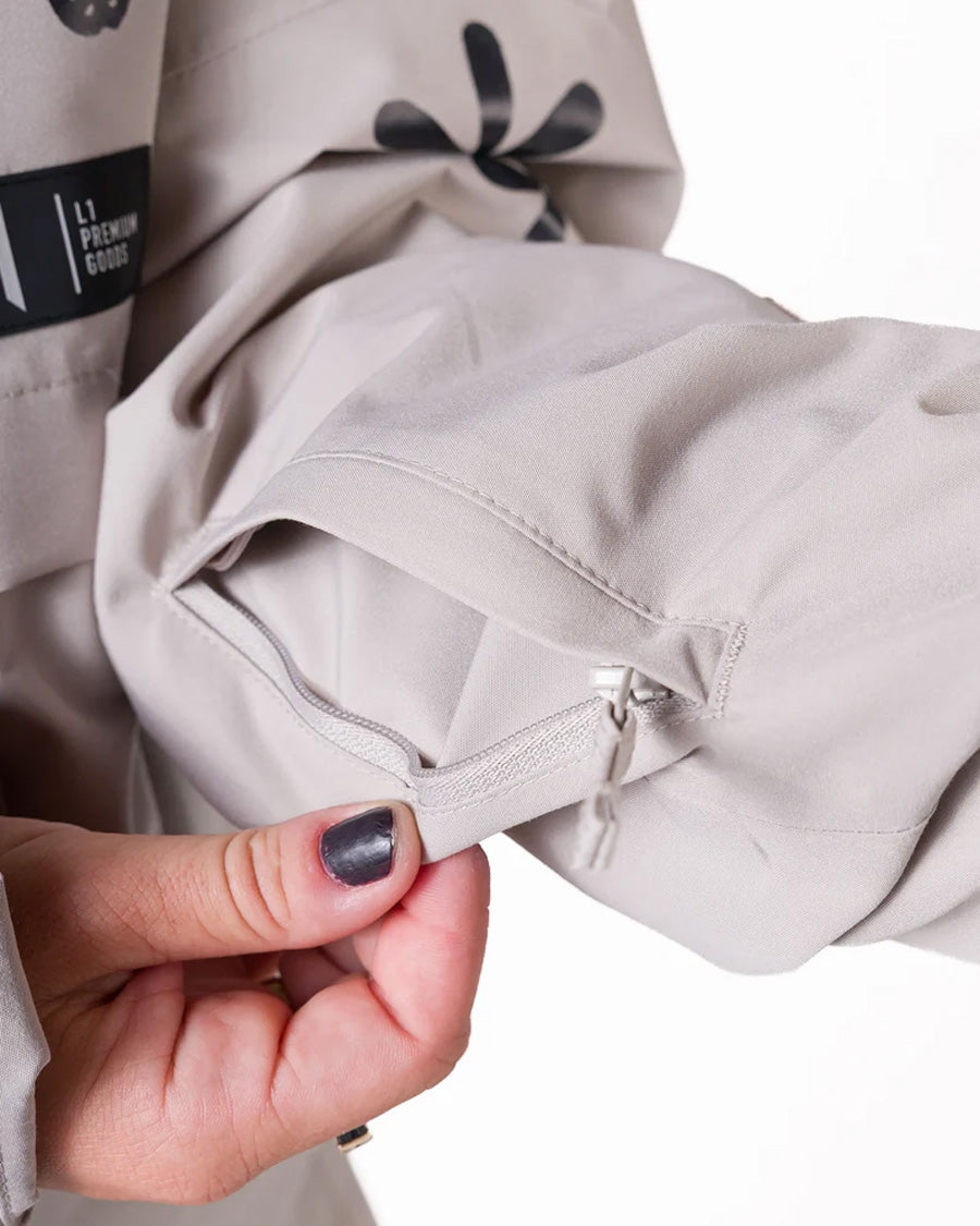 L1 Chroma Women's Jacket Pale Grey-Jc 2027