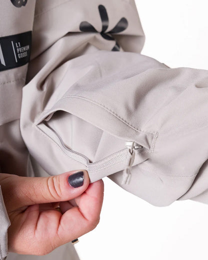 L1 Chroma Women's Jacket Pale Grey-Jc 2027