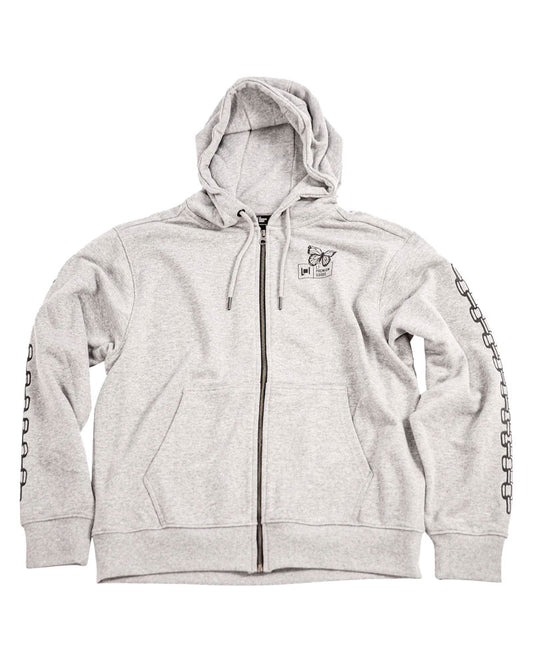 L1 Julia-Campbell Zip Hoodie Heather Grey 2027