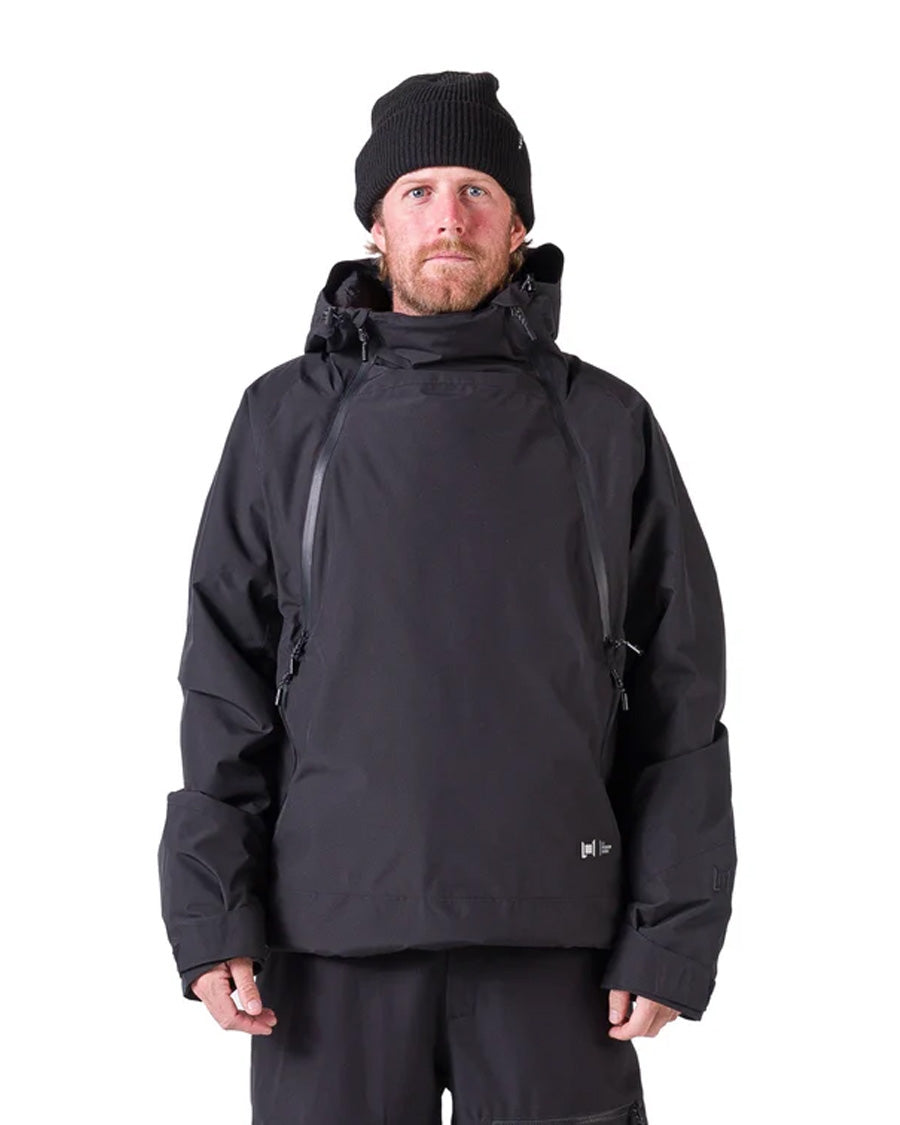 L1 Men's Aftershock Anorak Jacket Black 2027