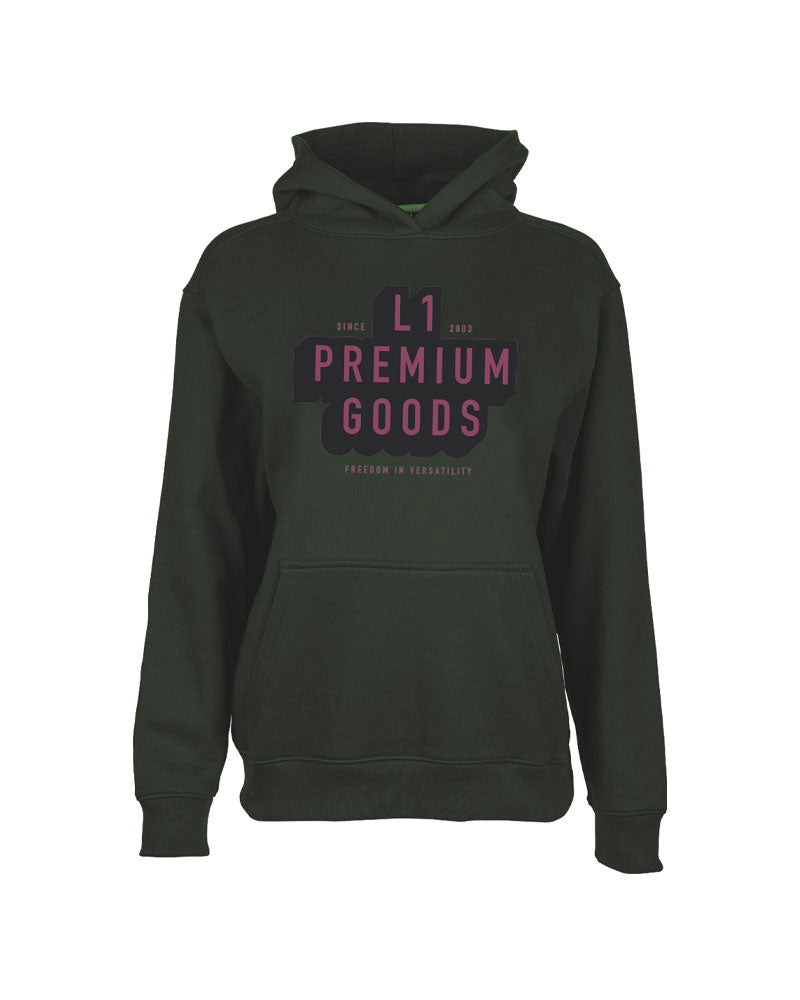 L1 Women's Shadow Pullover Hoodie Jungle 2026