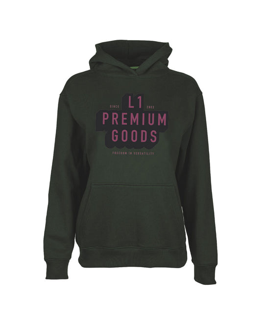 L1 Women's Shadow Pullover Hoodie Jungle 2026