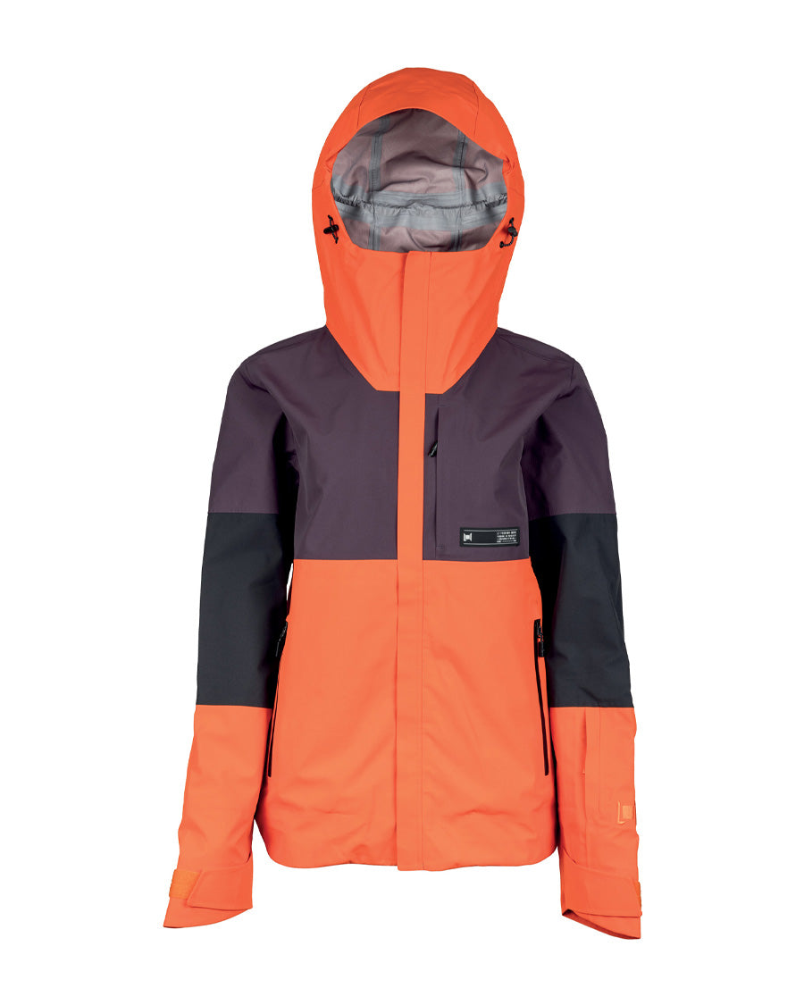 L1 Women's Ukka Jacket Cinder/Fig/Black 2026