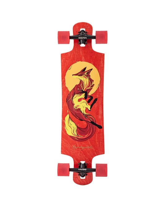 Landyachtz Drop Hammer Sun Fox Longboard 36.5"