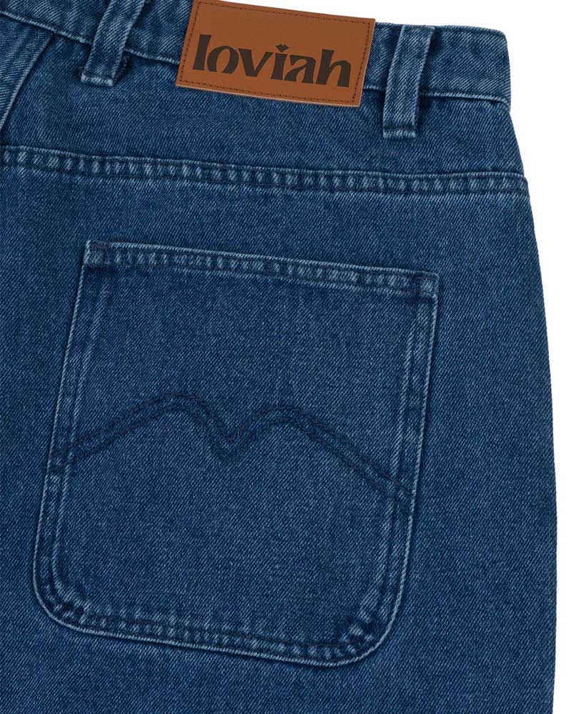 Loviah 1990 Baggy Denim Indigo Medium Wash
