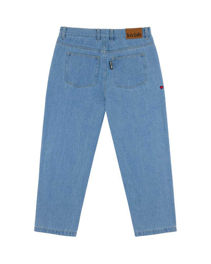 Loviah Og Baggy 5 Pocket Denim Pants Indigo Light Wash