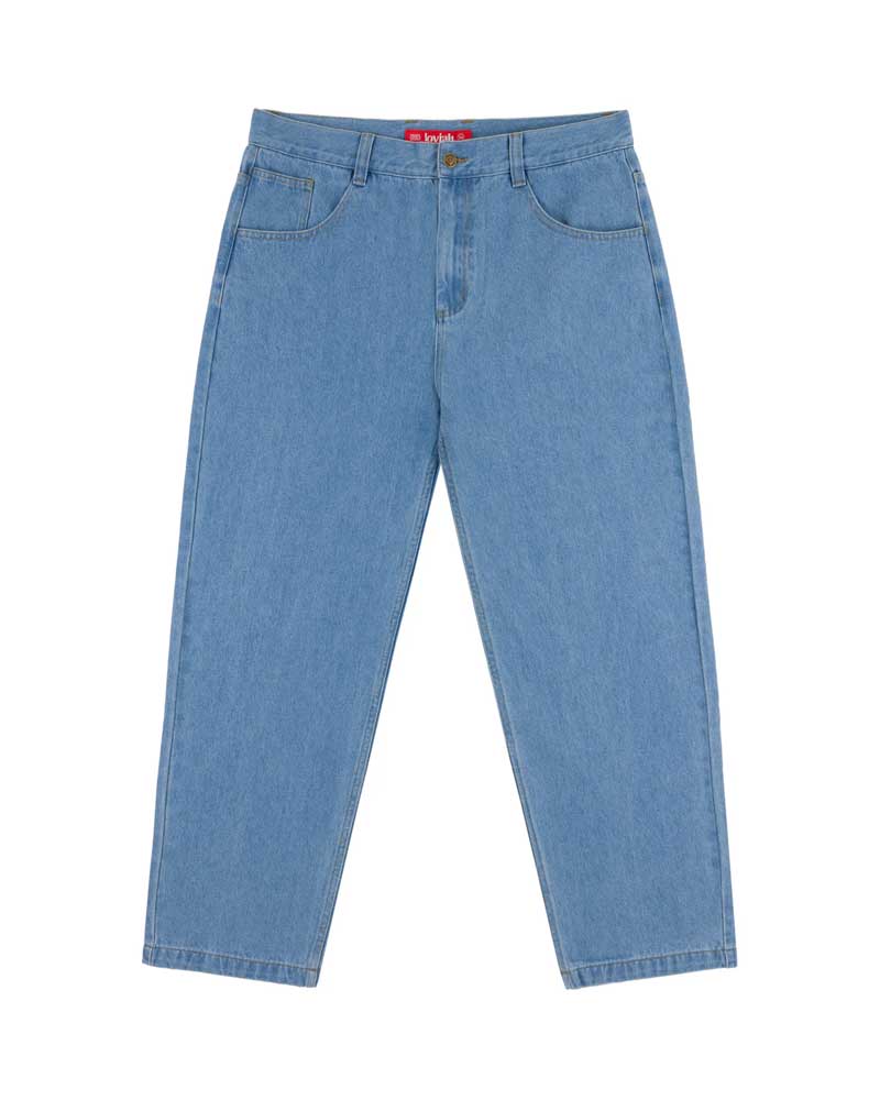 Loviah Og Baggy 5 Pocket Denim Pants Indigo Light Wash