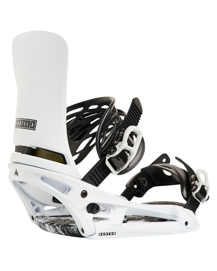 Burton Men's Cartel X EST® Snowboard Bindings White 2027