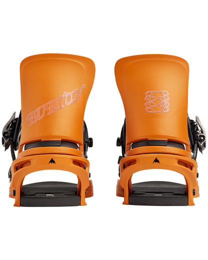 Burton Men's Cartel X Re:Flex Snowboard Bindings Goldfish Orange 2027