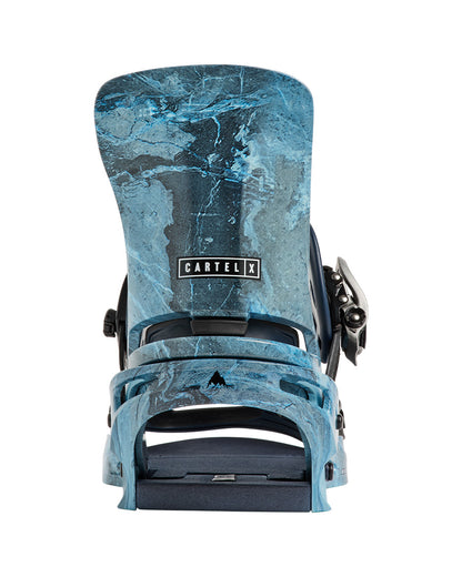 Burton Men's Cartel X Re:Flex Snowboard Bindings Marbled Stone 2027