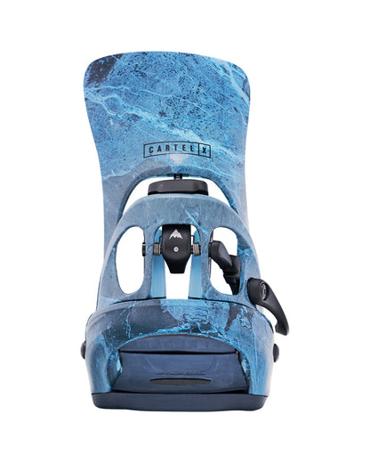 Burton Men's Step On Cartel X Snowboard Bindings Marbled Stone 2027