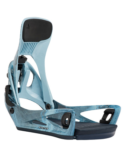 Burton Men's Step On Cartel X Snowboard Bindings Marbled Stone 2027