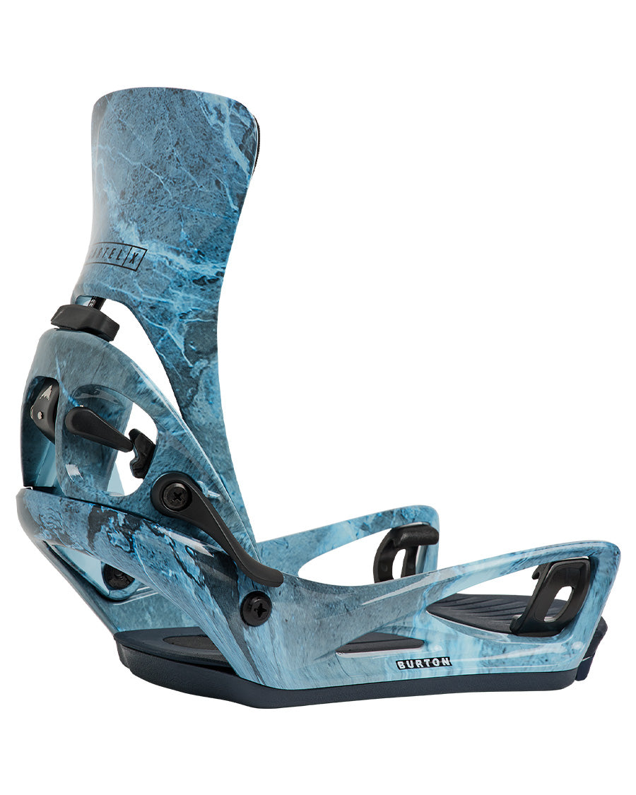 Burton Men's Step On Cartel X Snowboard Bindings Marbled Stone 2027