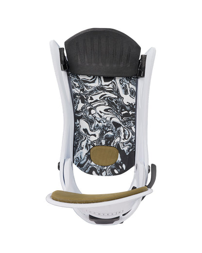 Burton Men's Step On Cartel X Snowboard Bindings White 2027