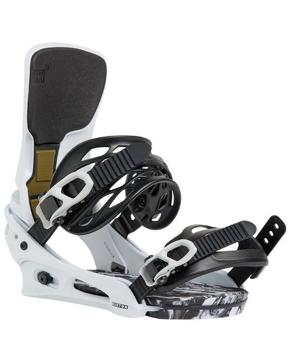 Burton Men's Cartel X Re:Flex Snowboard Bindings White 2027