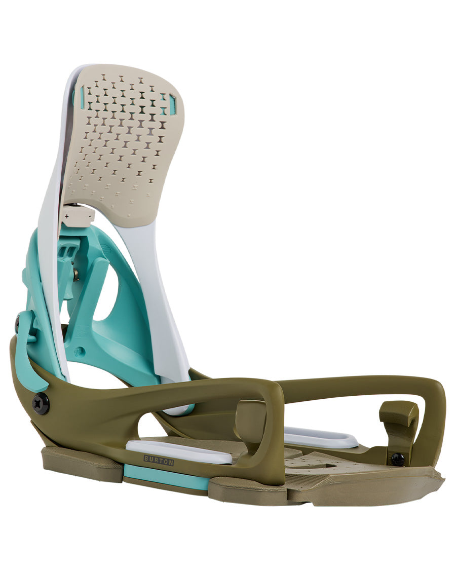 Burton Men's Step On® Genesis EST® Bindings White/Dried Moss 2027