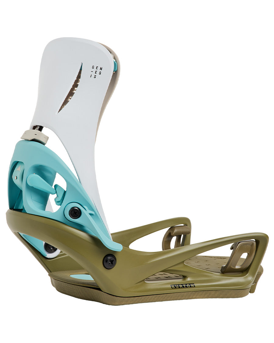 Burton Men's Step On® Genesis Re:Flex Bindings White/Dried Moss 2027