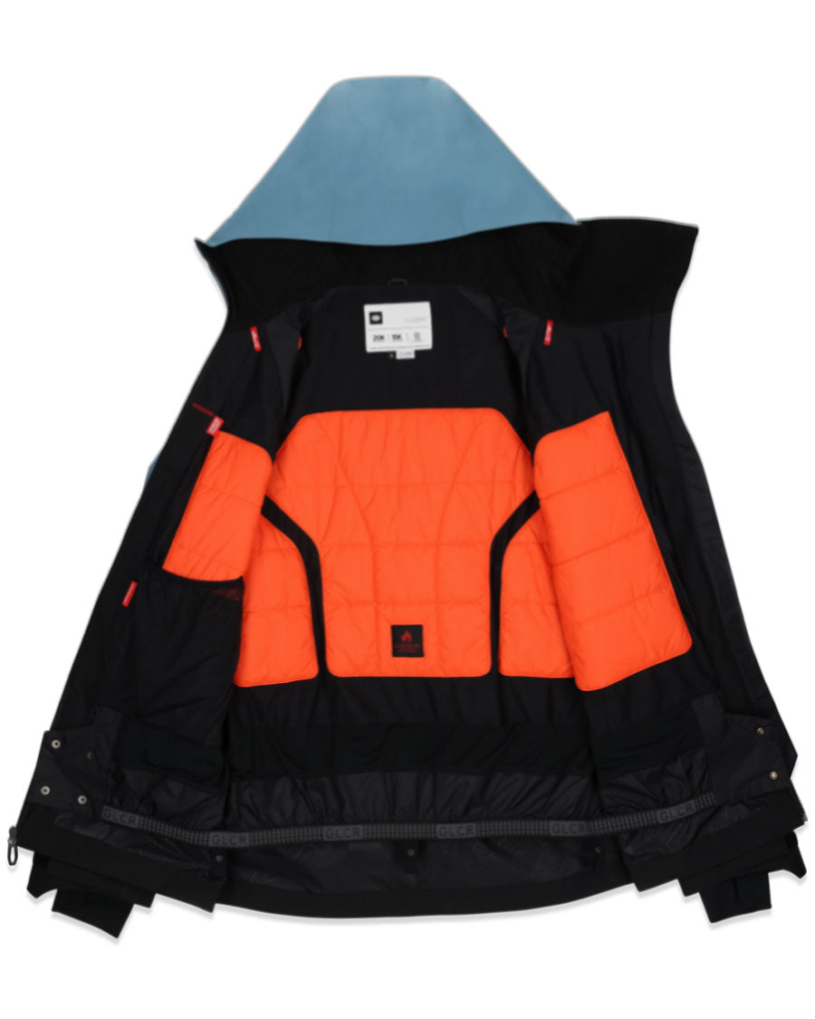 686 Men's Hydra Thermagraph Jacket Stellar Blue Colorblock 2025