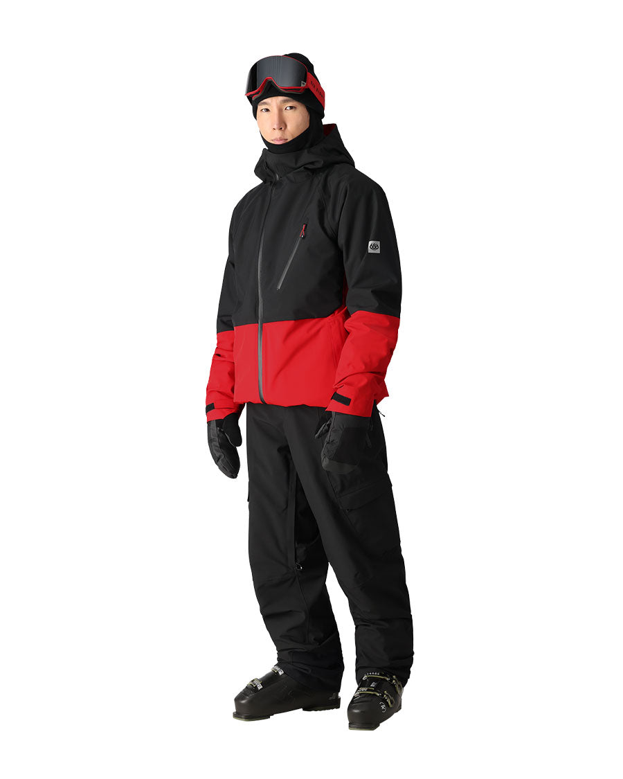 From the powder to park, sub-zero to springtime, Thermagraph® Body Mapping Insulation creates the ultimate do-it-all jacket. Add an asymmetrical zipper and you have the Hydra, the best selling 686 GLCR jacket ever. 