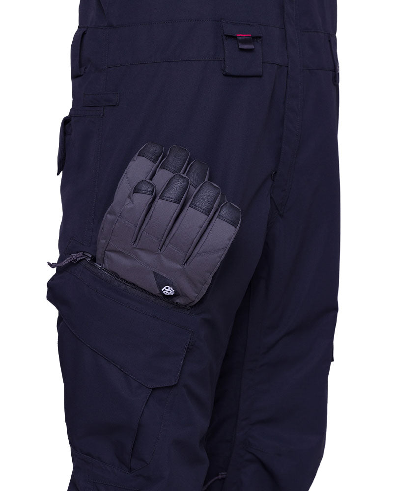 686 Men's Smarty® 3-In-1 Cargo Bib Black 2026