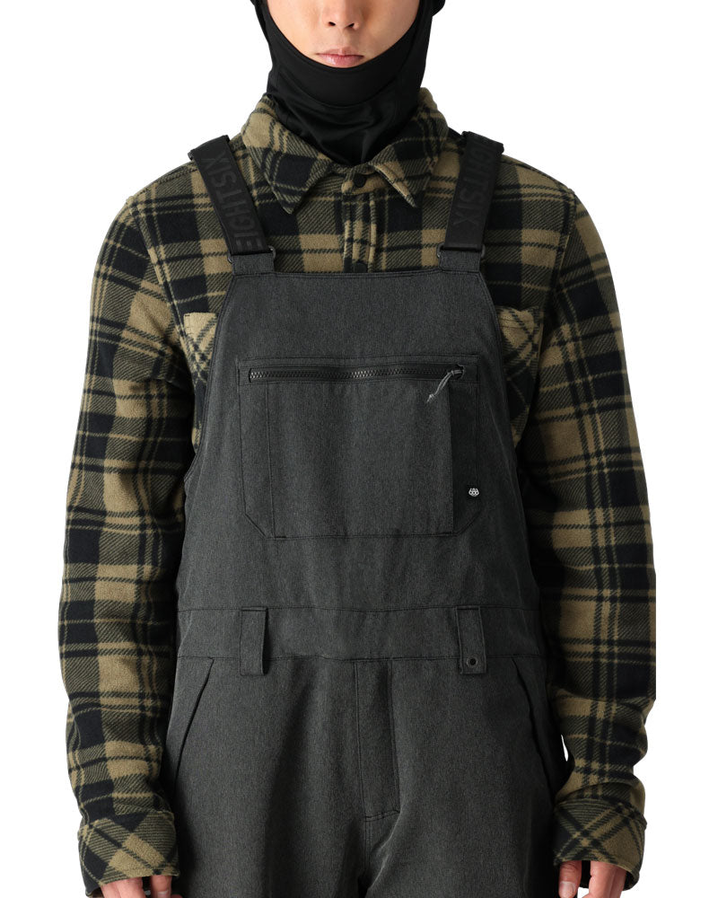 Fashionable function for when you’re on the fall line. Tech, comfort, and style, all in a classic fit pair of bibs.