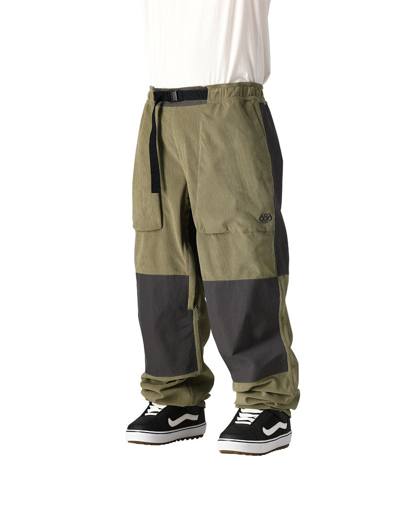 A&nbsp;team favorite, no-nonsense pant with durable nylon fabric added onto the knees and seat of this lightweight pant to provide extra weatherproofing, durability and body to keep the pant wider in the wind.