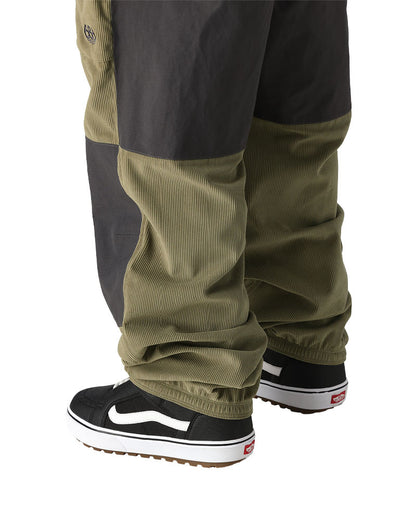 686 Men's Ghost 2.5L Pant Sage Corduroy Colorblock 2025