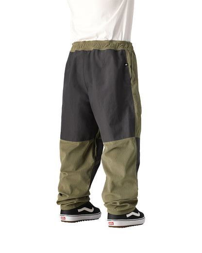 A&nbsp;team favorite, no-nonsense pant with durable nylon fabric added onto the knees and seat of this lightweight pant to provide extra weatherproofing, durability and body to keep the pant wider in the wind.