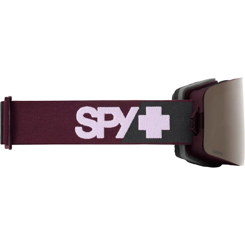 SPY Marauder SE Merlot - Happy Bronze Silver Mirror + Bonus Lens 2024