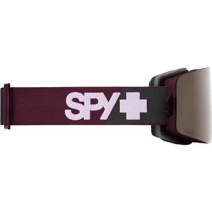 SPY Marauder SE Merlot - Happy Bronze Silver Mirror + Bonus Lens 2024