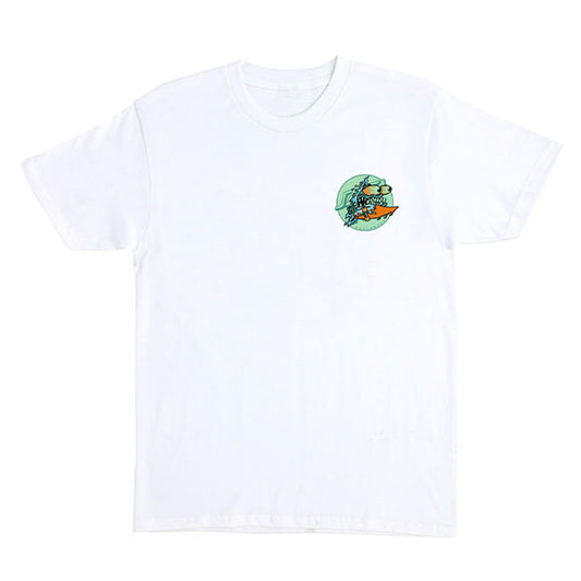 Santa Cruz Meek Slasher Box T-Shirt White