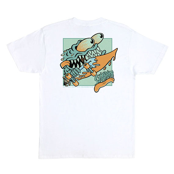 Santa Cruz Meek Slasher Box T-Shirt White
