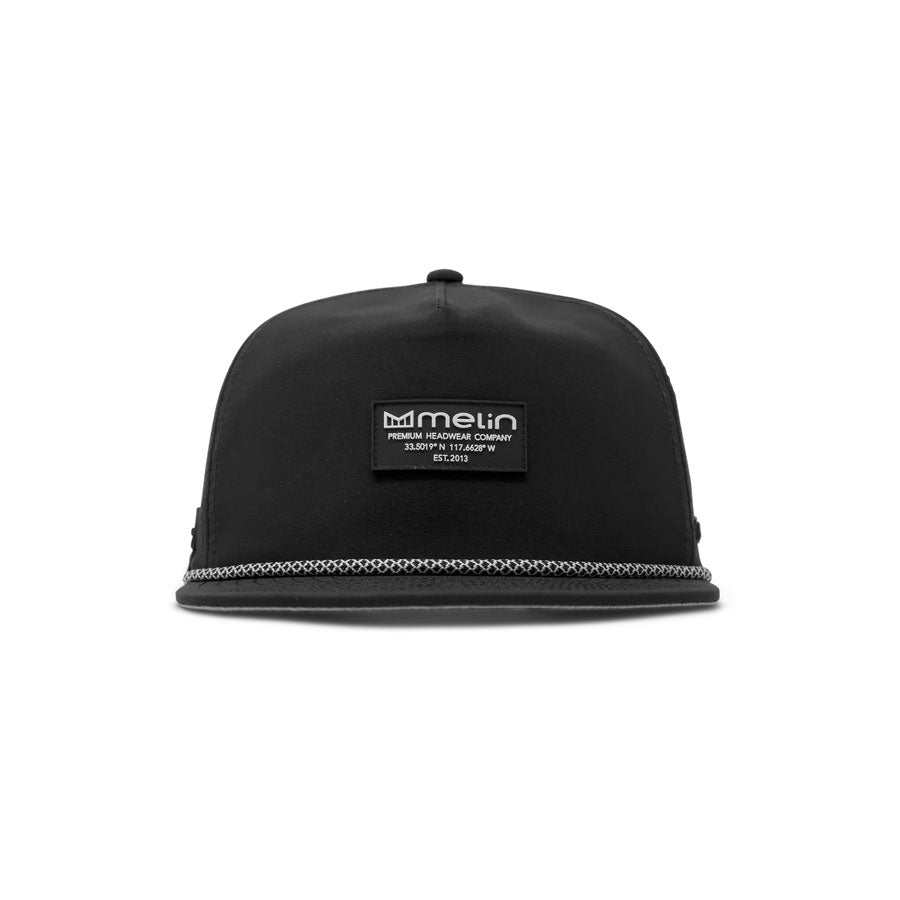 Melin Hydro Coronado Brick Hat Black