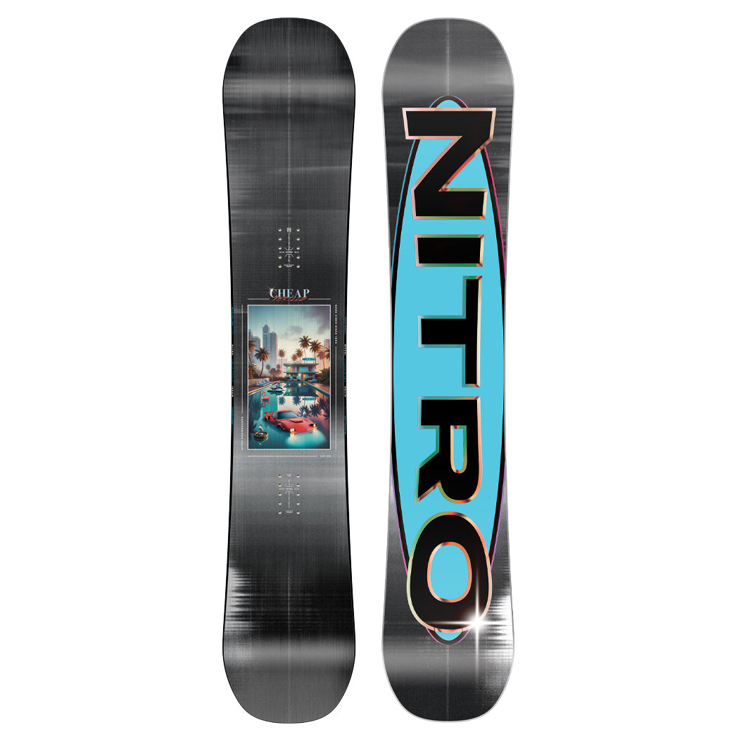 Nitro Men's Cheap Thrills Wide Snowboard 2026