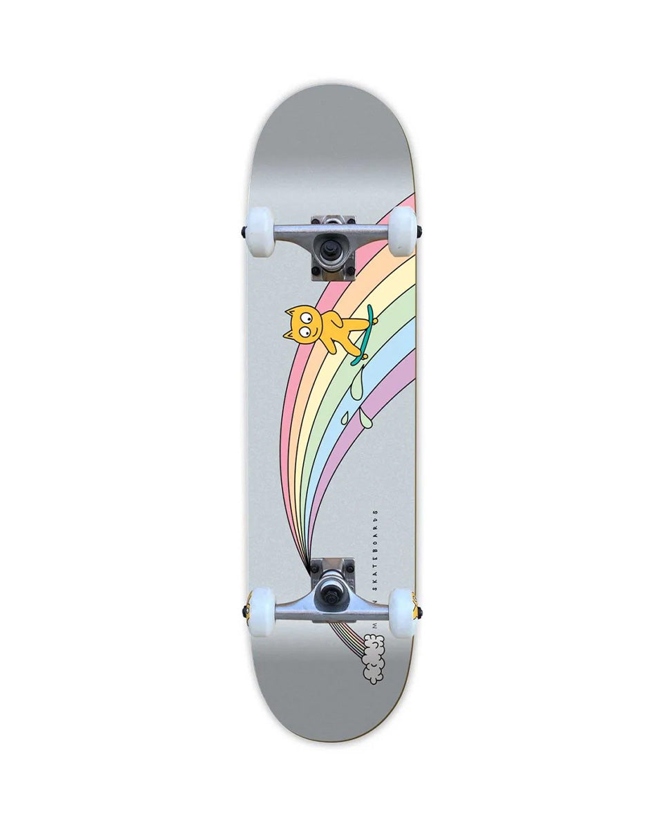 Meow Over The Rainbow Silver Complete 7.75"