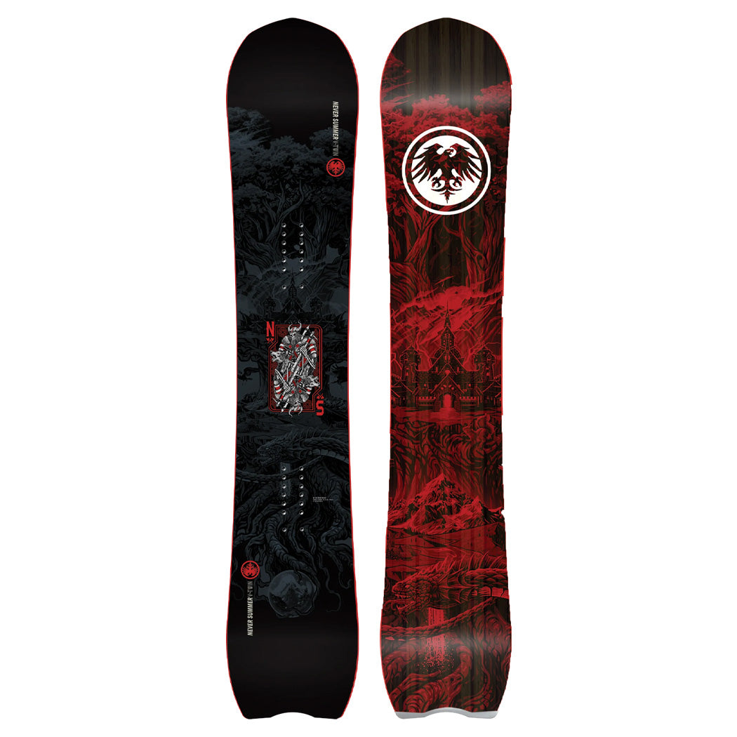Never Summer Men's V-Twin X Wide Snowboard 2027
