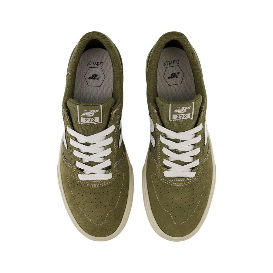 New Balance 272 Shoe Olive/White
