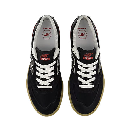 New Balance 574 Shoe Black/White