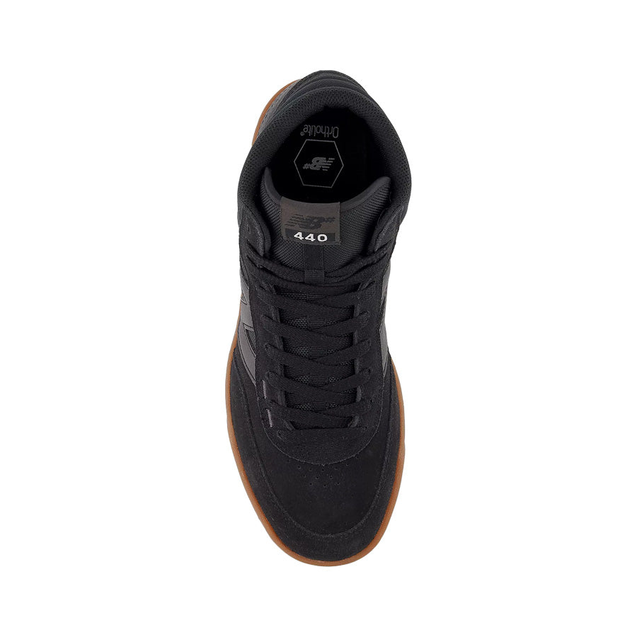 New Balance Numeric 440 High V2 Shoe Black/Gum