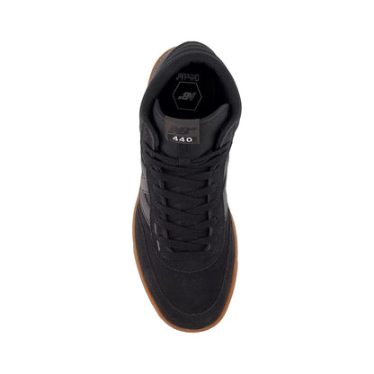 New Balance Numeric 440 High V2 Shoe Black/Gum