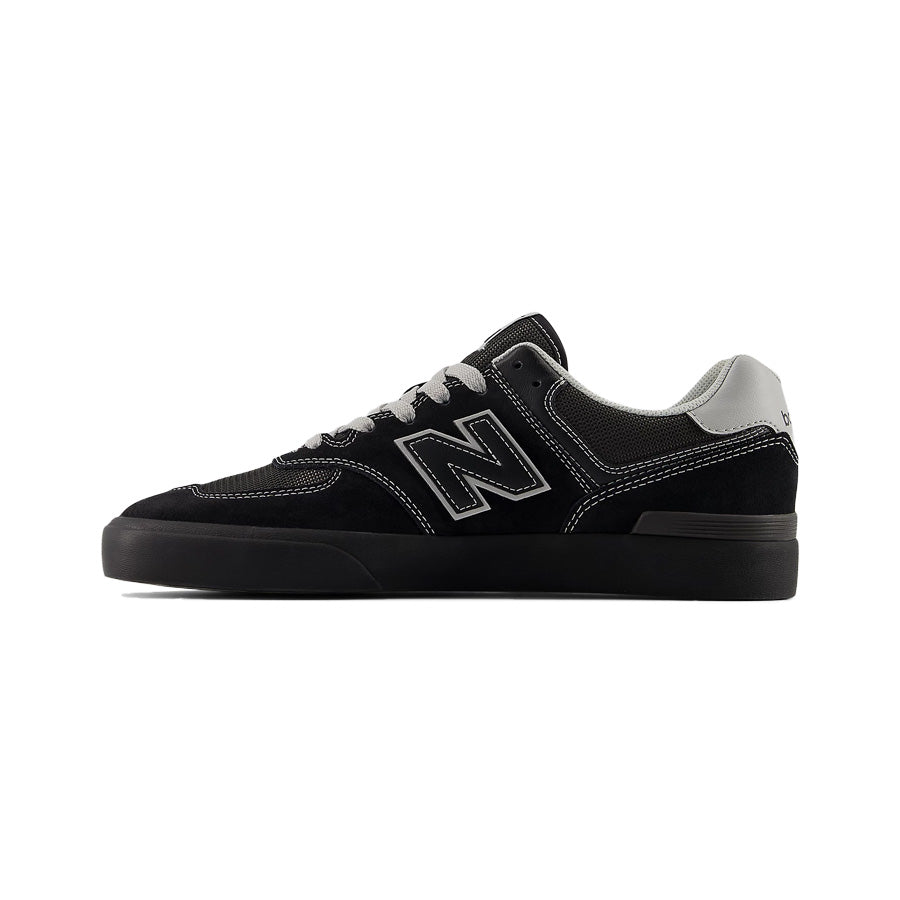 New Balance Numeric 574 Vulc Shoe Black/Grey